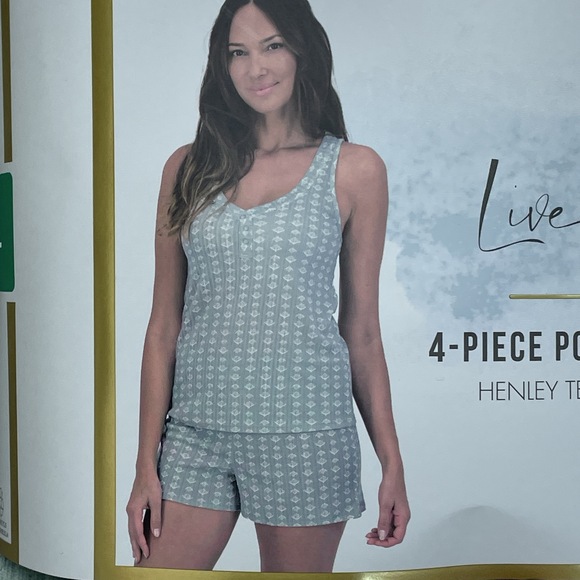 Live 2 Lounge Other - Live 2 Lounge Women's XL Lounge Set Green Polyester Blend H0413